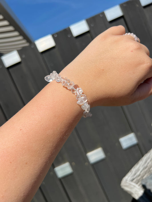 Splitarmband – Bergkristal (ca. 0,7 cm)